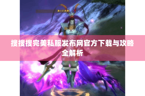 搜搜搜完美私服发布网官方下载与攻略全解析