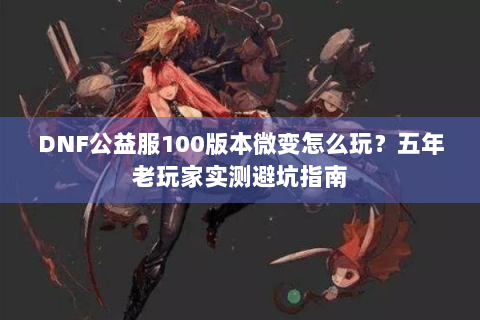DNF公益服100版本微变怎么玩？五年老玩家实测避坑指南