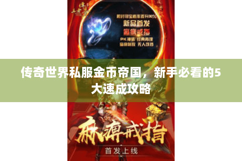传奇世界私服金币帝国，新手必看的5大速成攻略