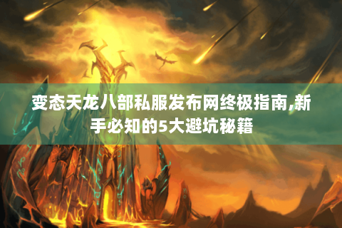 变态天龙八部私服发布网终极指南,新手必知的5大避坑秘籍