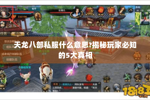 天龙八部私服什么意思?揭秘玩家必知的5大真相