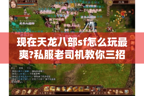 现在天龙八部sf怎么玩最爽?私服老司机教你三招破局