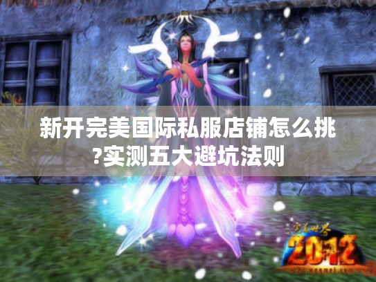 新开完美国际私服店铺怎么挑?实测五大避坑法则