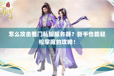 怎么攻击蜀门私服服务器？新手也能轻松掌握的攻略！