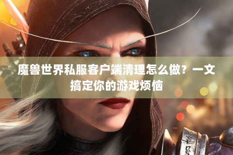 魔兽世界私服客户端清理怎么做？一文搞定你的游戏烦恼