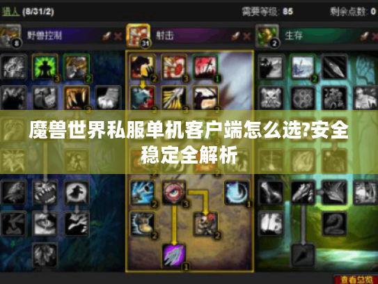 魔兽世界私服单机客户端怎么选?安全稳定全解析