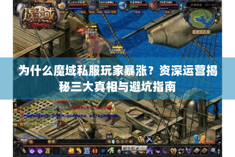 为什么魔域私服玩家暴涨？资深运营揭秘三大真相与避坑指南