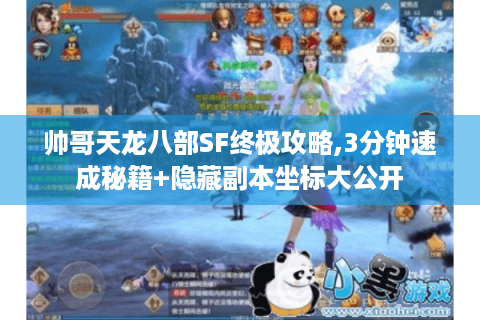 帅哥天龙八部SF终极攻略,3分钟速成秘籍+隐藏副本坐标大公开