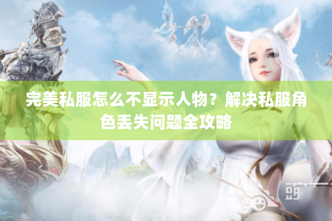 完美私服怎么不显示人物？解决私服角色丢失问题全攻略