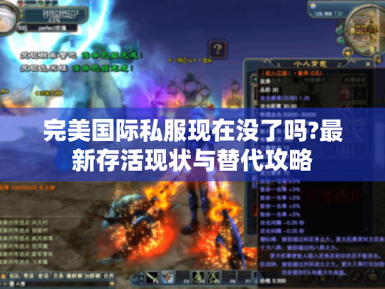 完美国际私服现在没了吗?最新存活现状与替代攻略