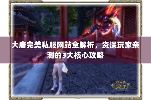 大唐完美私服网站全解析，资深玩家亲测的3大核心攻略