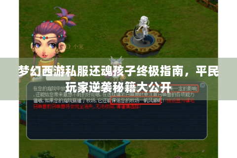 梦幻西游私服还魂孩子终极指南，平民玩家逆袭秘籍大公开
