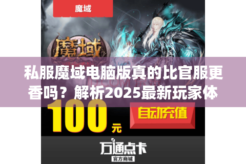 私服魔域电脑版真的比官服更香吗？解析2025最新玩家体验