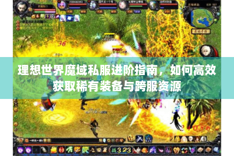 理想世界魔域私服进阶指南，如何高效获取稀有装备与跨服资源