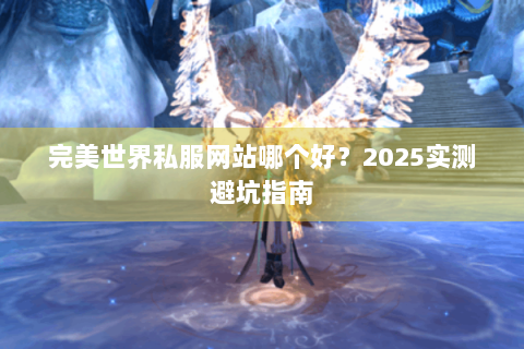 完美世界私服网站哪个好？2025实测避坑指南