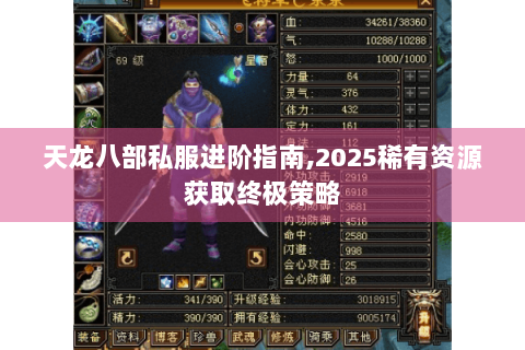 天龙八部私服进阶指南,2025稀有资源获取终极策略
