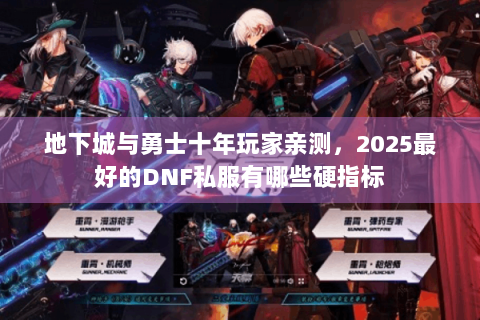 地下城与勇士十年玩家亲测，2025最好的DNF私服有哪些硬指标