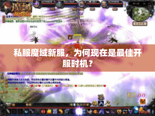 私服魔域新服，为何现在是最佳开服时机？