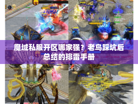 魔域私服开区哪家强？老鸟踩坑后总结的排雷手册