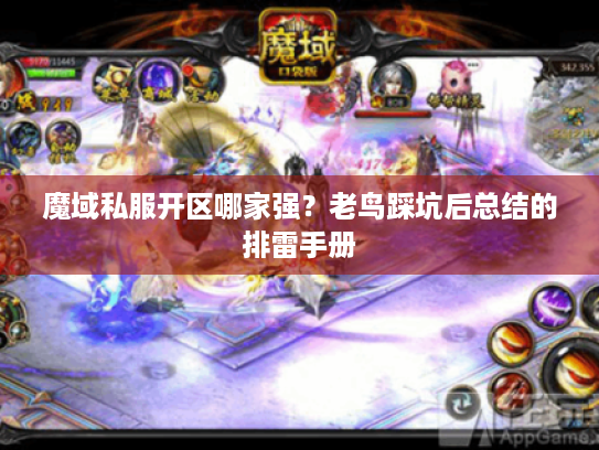魔域私服开区哪家强？老鸟踩坑后总结的排雷手册