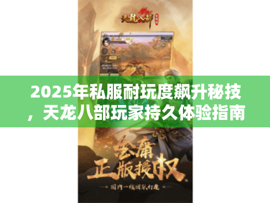 2025年私服耐玩度飙升秘技，天龙八部玩家持久体验指南