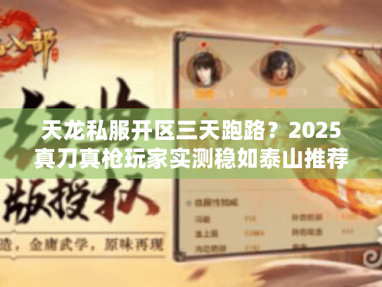 天龙私服开区三天跑路？2025真刀真枪玩家实测稳如泰山推荐服