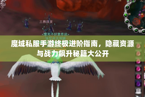 魔域私服手游终极进阶指南，隐藏资源与战力飙升秘籍大公开