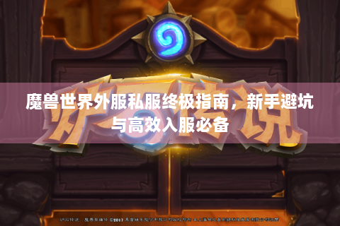 魔兽世界外服私服终极指南，新手避坑与高效入服必备
