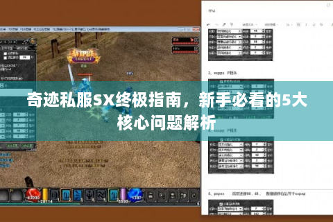 奇迹私服SX终极指南，新手必看的5大核心问题解析