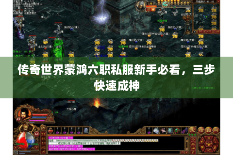 传奇世界蒙鸿六职私服新手必看，三步快速成神