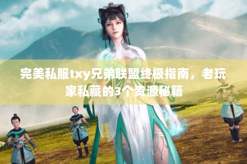 完美私服txy兄弟联盟终极指南，老玩家私藏的3个资源秘籍