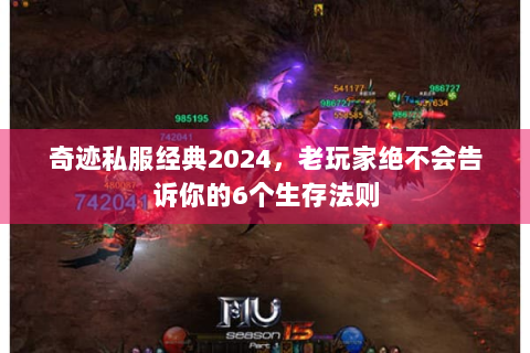 奇迹私服经典2024，老玩家绝不会告诉你的6个生存法则