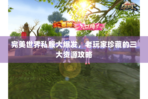 完美世界私服大爆发，老玩家珍藏的三大资源攻略