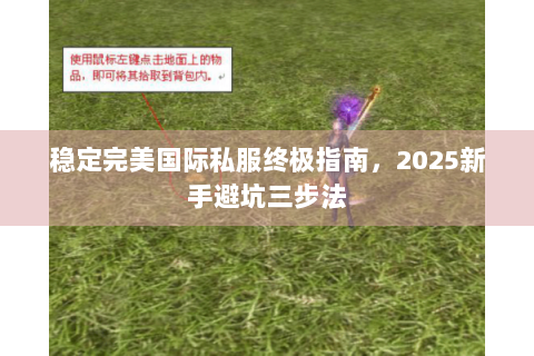 稳定完美国际私服终极指南，2025新手避坑三步法