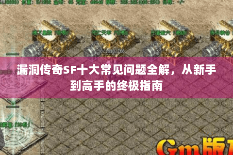 漏洞传奇SF十大常见问题全解，从新手到高手的终极指南