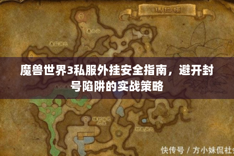 魔兽世界3私服外挂安全指南，避开封号陷阱的实战策略