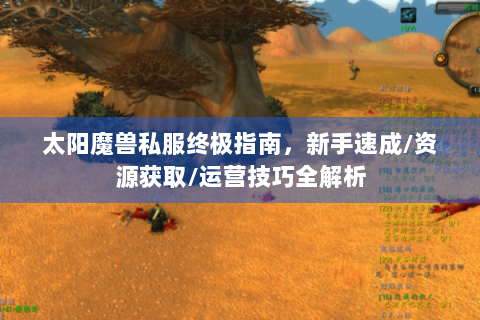 太阳魔兽私服终极指南，新手速成/资源获取/运营技巧全解析
