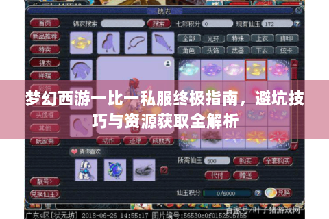 梦幻西游一比一私服终极指南，避坑技巧与资源获取全解析