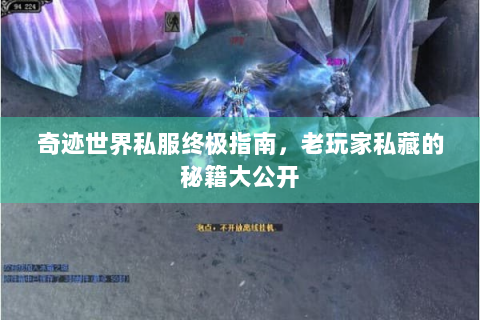 奇迹世界私服终极指南，老玩家私藏的秘籍大公开