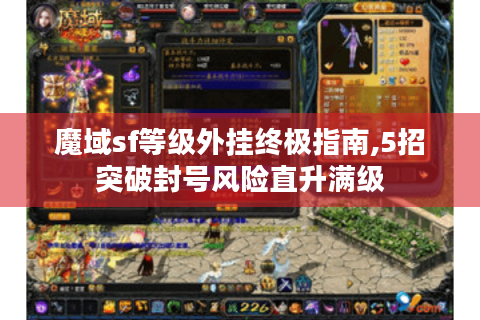 魔域sf等级外挂终极指南,5招突破封号风险直升满级