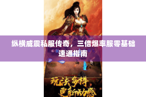 纵横威震私服传奇，三倍爆率服零基础速通指南