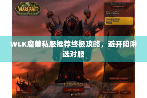 WLK魔兽私服推荐终极攻略，避开陷阱选对服