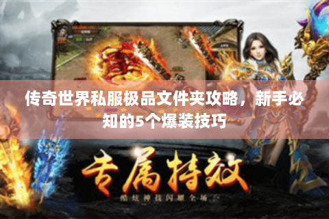 传奇世界私服极品文件夹攻略，新手必知的5个爆装技巧