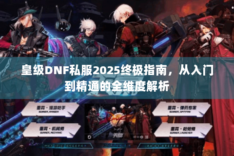 皇级DNF私服2025终极指南，从入门到精通的全维度解析