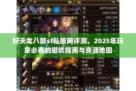 好天龙八部sf私服网评测，2025年玩家必看的避坑指南与资源地图