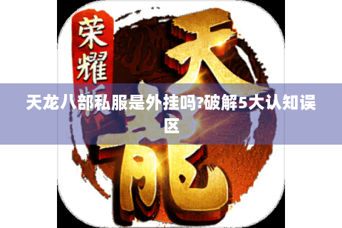 天龙八部私服是外挂吗?破解5大认知误区