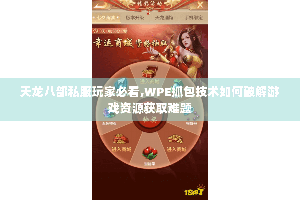 天龙八部私服玩家必看,WPE抓包技术如何破解游戏资源获取难题