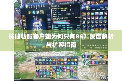 诛仙私服客户端为何只有8G？深度解析与扩容指南