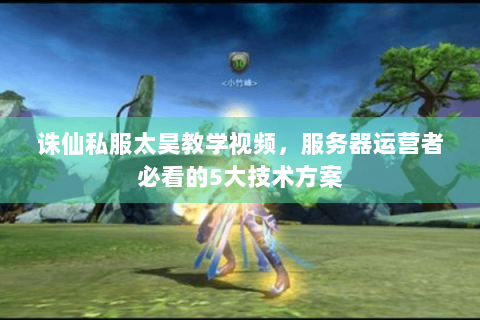 诛仙私服太昊教学视频，服务器运营者必看的5大技术方案