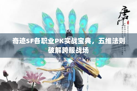 奇迹SF各职业PK实战宝典，五维法则破解跨服战场
